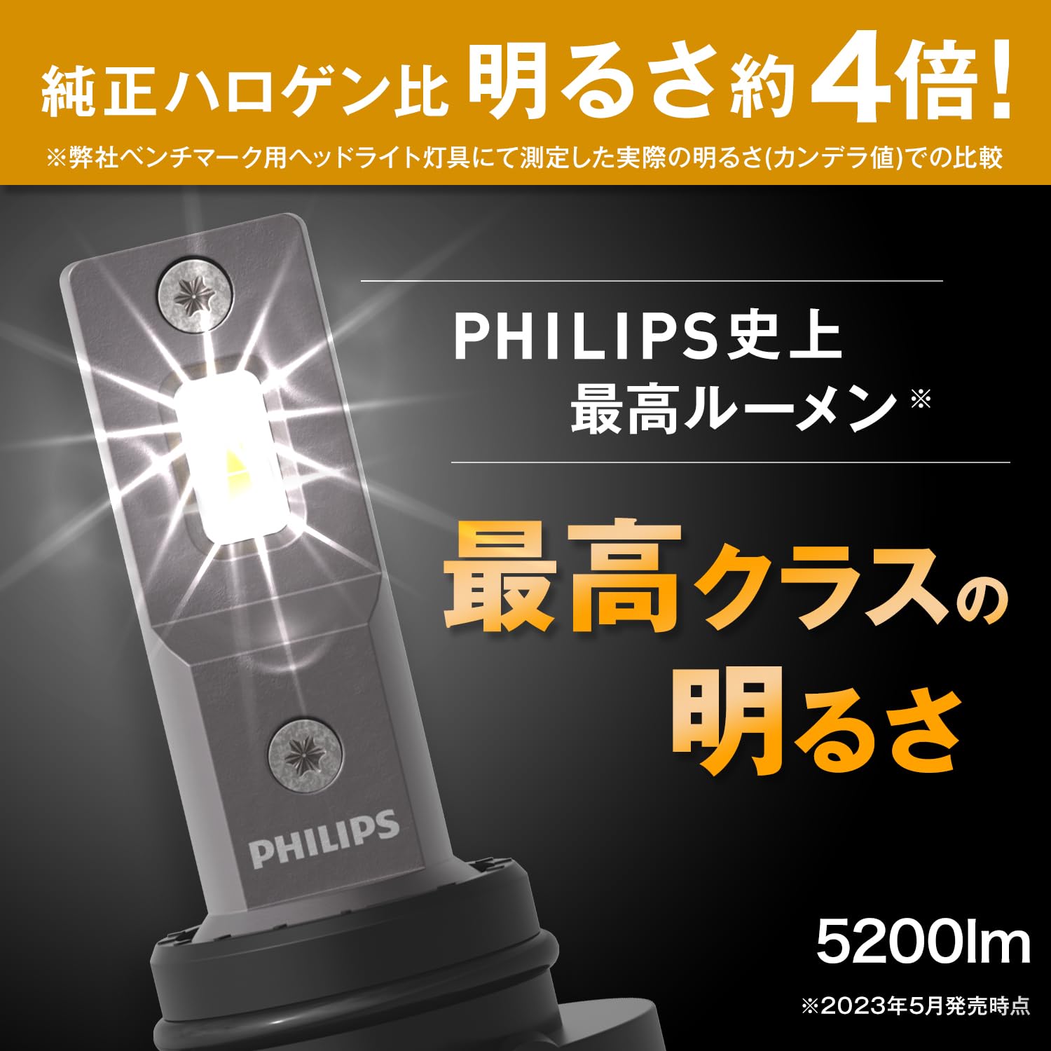 Amazon | Philips(フィリップス) HB3/4 LEDヘッドライト 【新車検